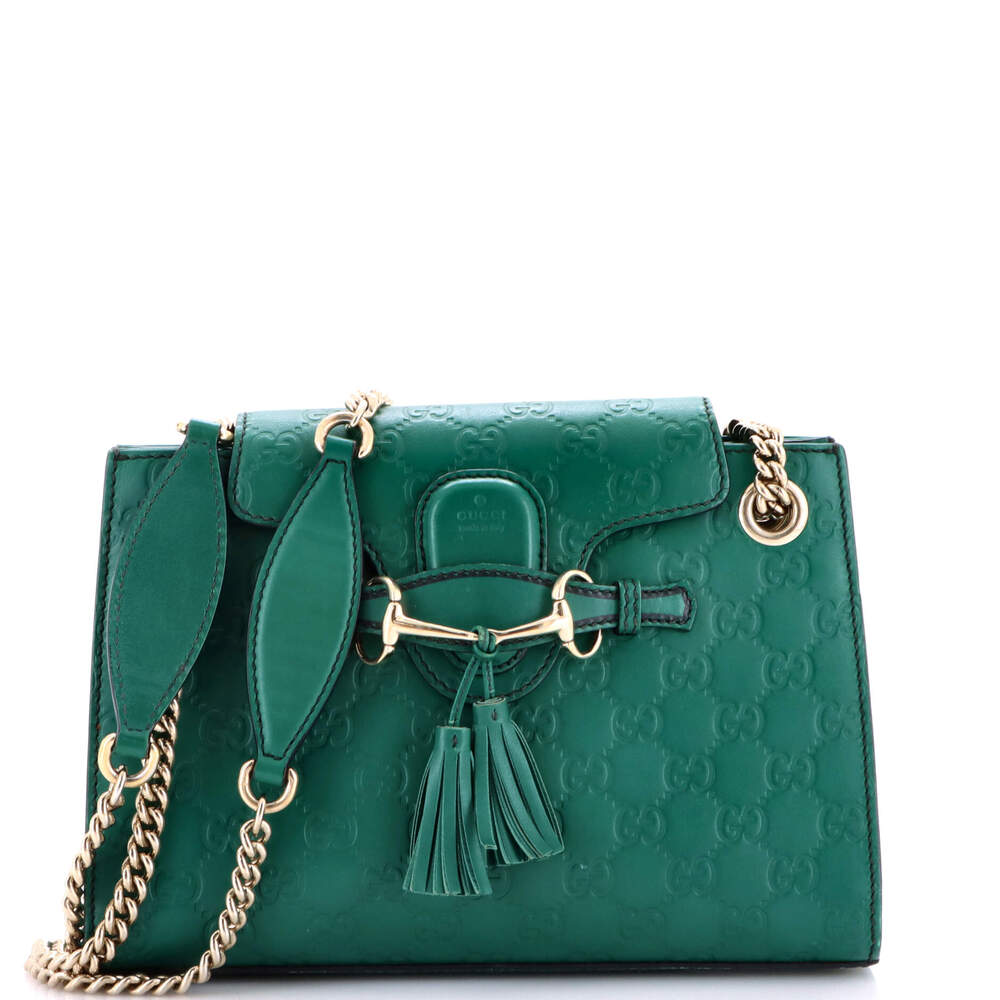 Emily Chain Flap Shoulder Bag #222340G12B